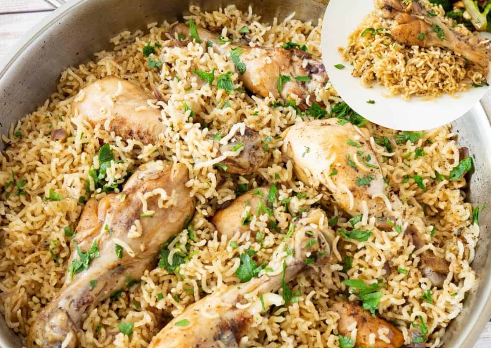 Chicken Rice Pilau